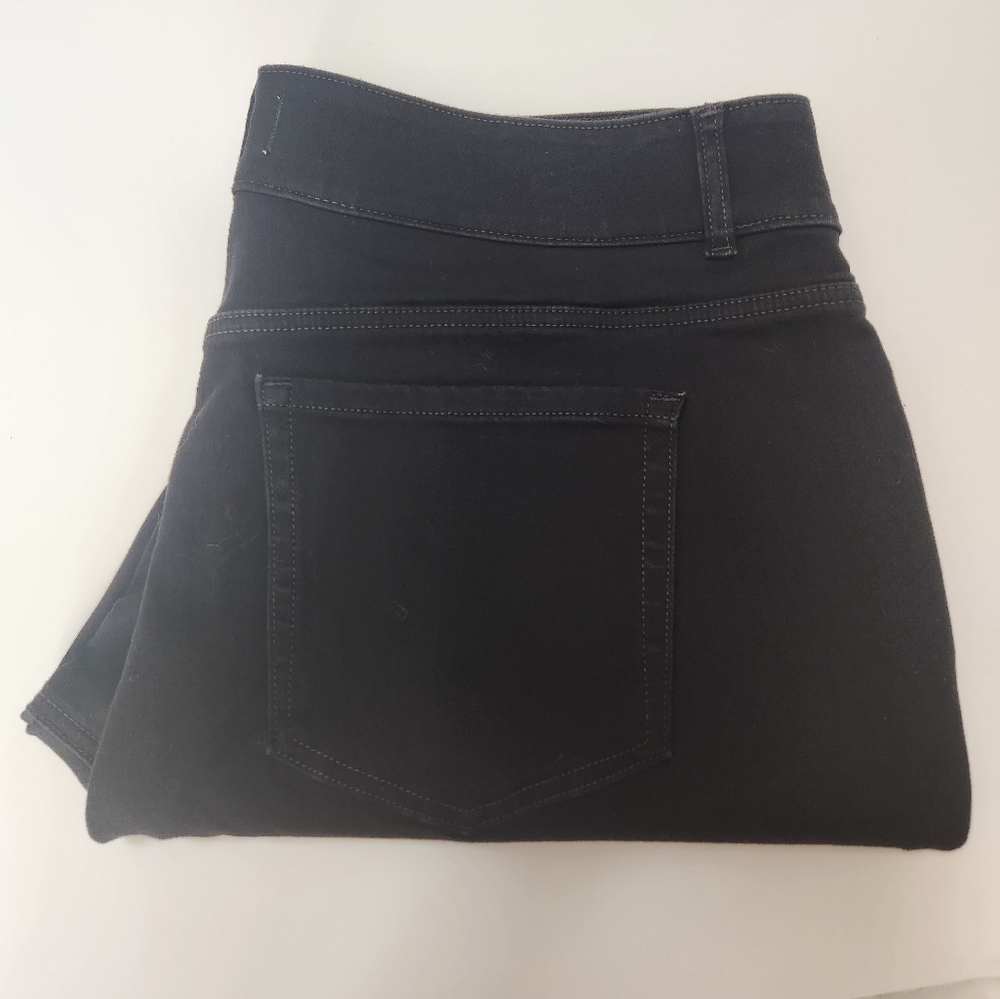 Lane Bryant Black High Rise Jeans Size 24 Petite